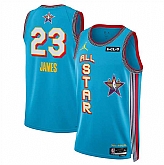 Men's 2025 All-Star #23 LeBron James Light Blue Stitched Jersey Dzhi,baseball caps,new era cap wholesale,wholesale hats